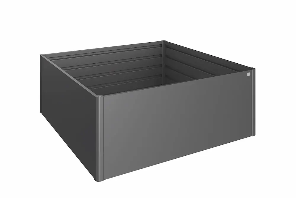 HochBeet Gr. 2x2 dunkelgrau-metallic Mega-Angebot