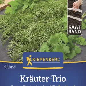 Kräuter-Trio Petersilie Saatband, Preisgruppe N Sale