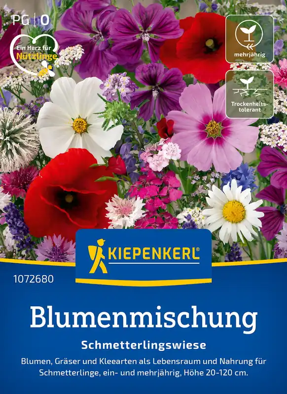Blumenmischung Schmetterlingswiese, PG O Markenware