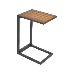 Jetzt Kaufen Cee Besteilstelltisch graphit/natur Alu/Akazie