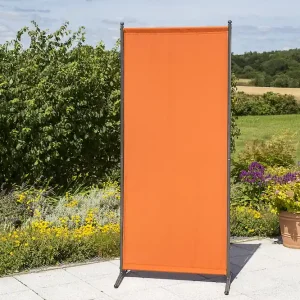 Finale Aktion Sichtschutz Textil 135x85cm terracotta Stahl/Textil