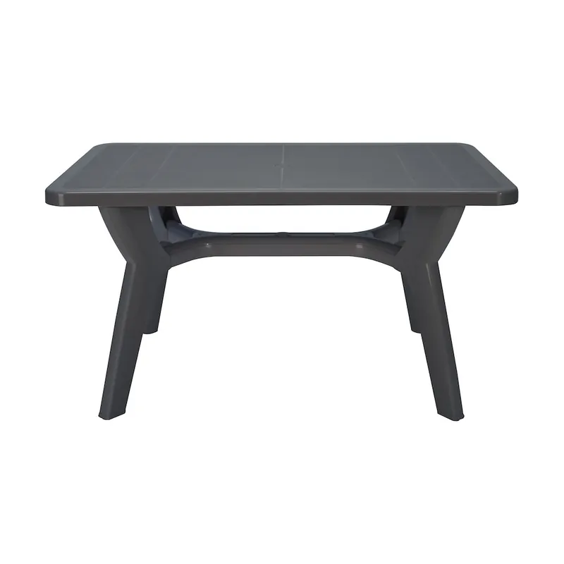 Pagoda Tisch 140 x 85 cm Anthrazit Aktuell