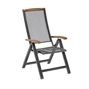 Direkt Vom Hersteller Tilos Set 7tlg 6 Klappsessel 1 Ausziehtisch 180(250)x100 cm