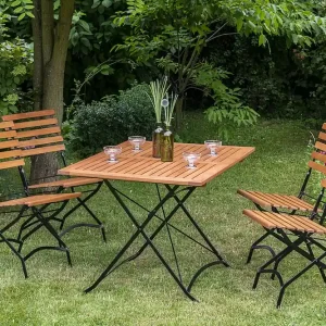 Jetzt Bestellen Schlossgarten Set 5tlg 4 Stühle Tisch 120x80cm