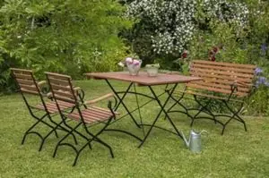 Solange Der Vorrat Reicht Schlossgarten Set 4tlg 2 Sessel Bank T 100(150)x90cm