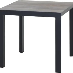 Geprüft Siena Garden Gartentisch »SILVA Tisch 80 x 80cm matt anthrazit/wash-grey« Aluminiumgestell matt anthrazit, Tischplatte aus Keramik, washed grey
