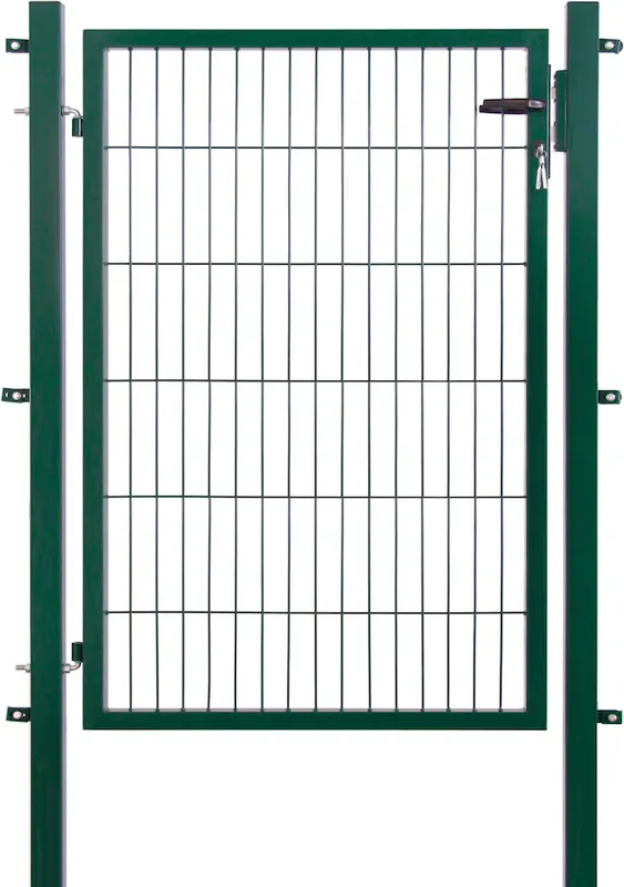 GARDEN 'N' MORE Zauneinzeltür »Einzeltor Excellent« 123 cm hoch, grün Garantierte Lieferung
