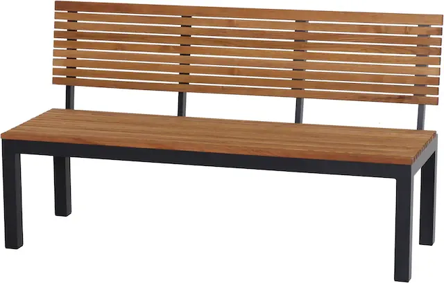 Siena Garden Gartenbank »Bozen 2er Aluminiumgestell anthrazit Robininenholz« Flächen aus Robinienholz FSC® 100% Jetzt Bestellen