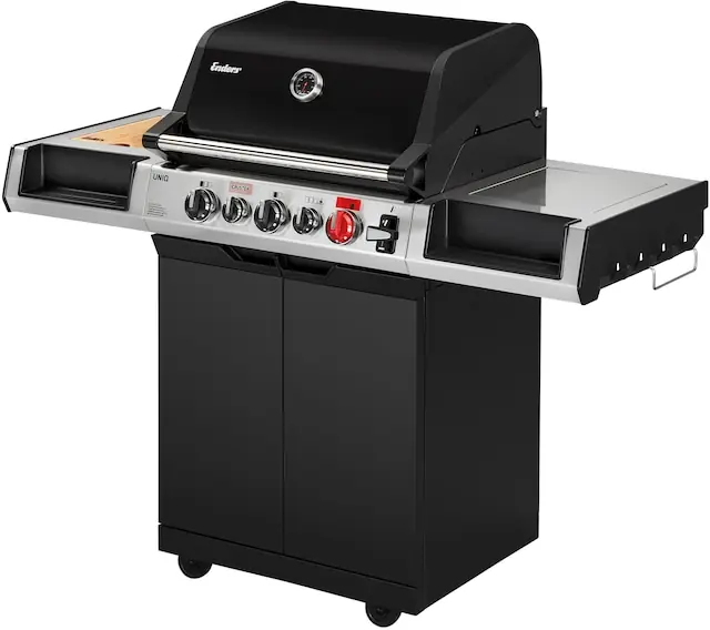 Billig Enders® Gasgrill »UNIQ 3 IK CRUSTER« Keramikbrenner sorgt für 800°C Infrarot-Oberhitze im Grill