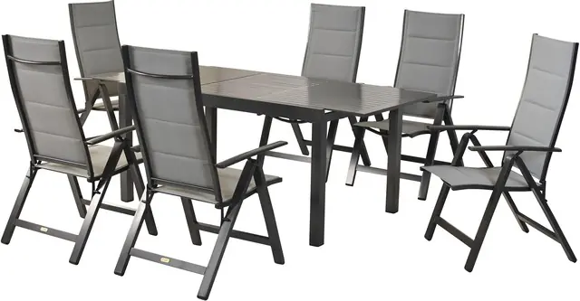 MERXX Garten-Essgruppe »»Florenz«« Set, 7 Stk. tlg. Tischplatte aus Aluminum Jetzt Kaufen
