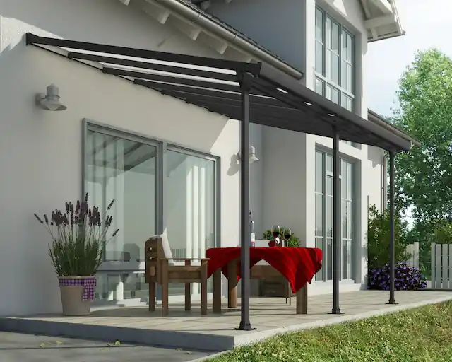 Sale Palram - Canopia Terrassendach »Feria Alu Terrassenüberdachung« einfache DIY Montage
