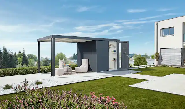 Sonderaktion Biohort Gerätehaus-Anbaudach