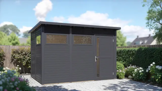 BERTILO Gartenhaus »Pentus 3 anthrazit« Top-Preis
