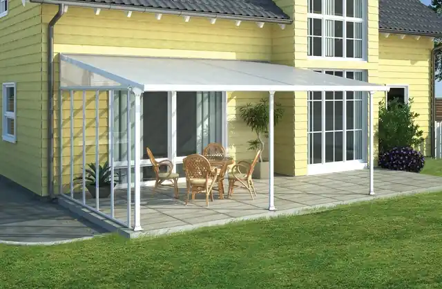 Preisreduziert Palram - Canopia Terrassendach »Feria Alu Terrassenüberdachung« einfache DIY Montage