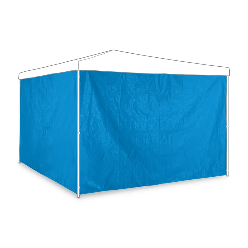 Blaue Pavillon Seitenteile 2er Set Markenware