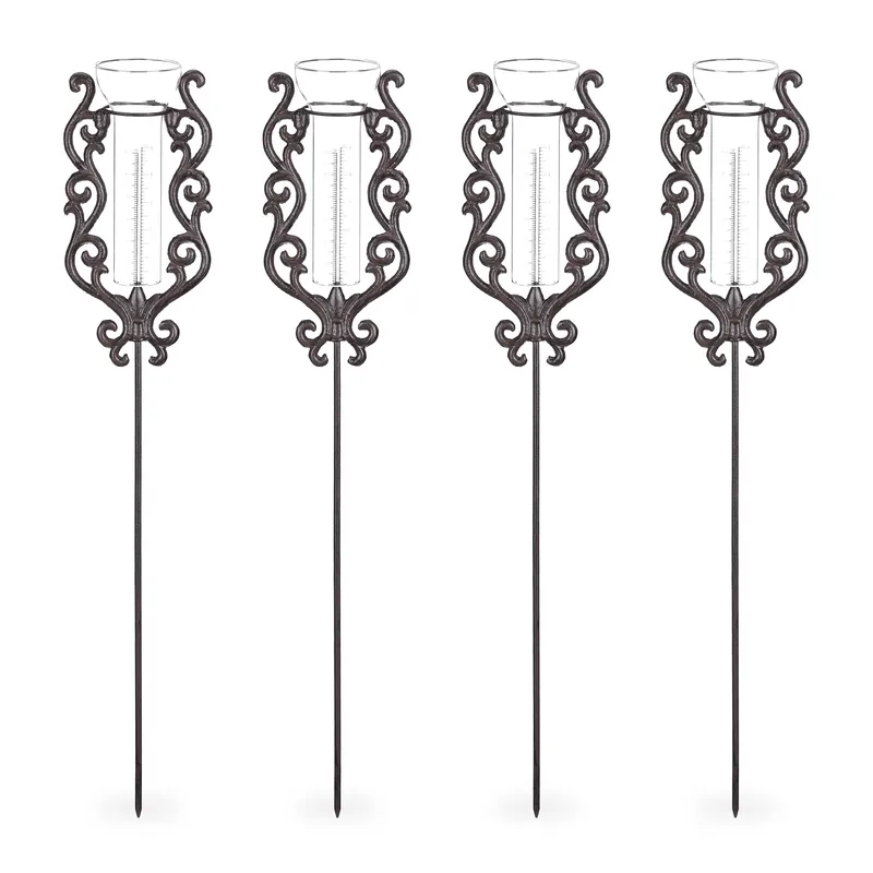 4 x Regenmesser Vintage Top-Angebot