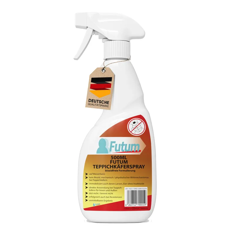FUTUM 3x500ml Teppichkäferspray Mega-Angebot