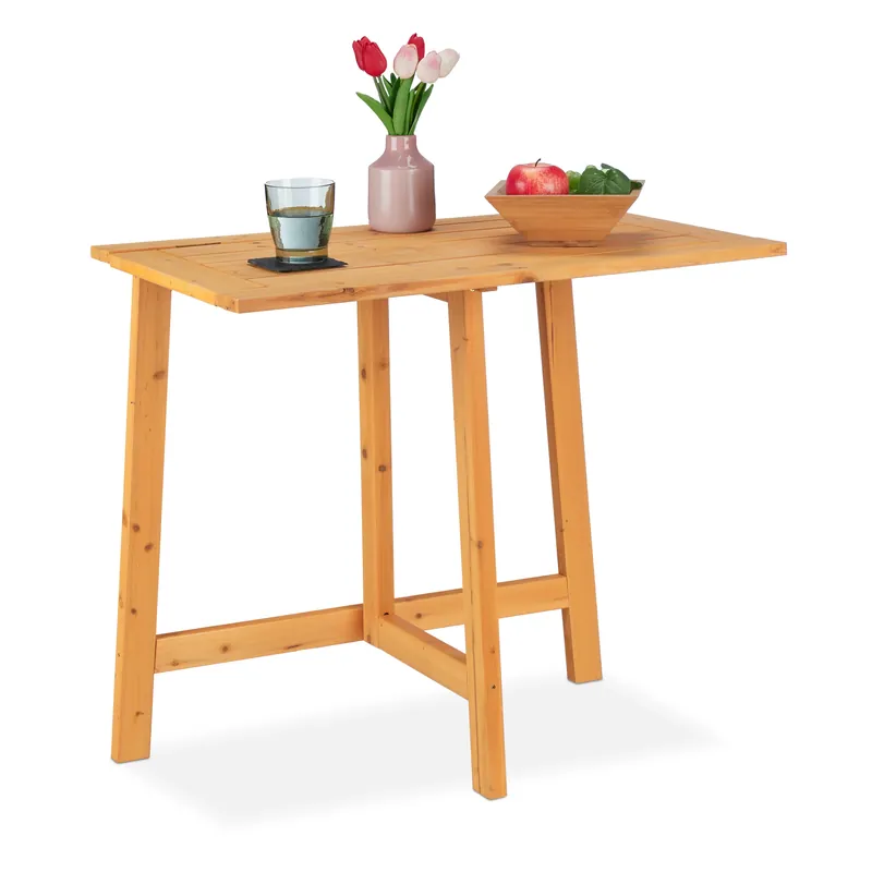 Mega-Angebot Rechteckiger Klapptisch aus Holz