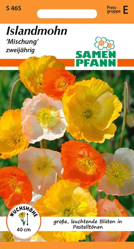 Sonderangebot Islandmohn Samen ‘Mischung‘ - Samen Pfann