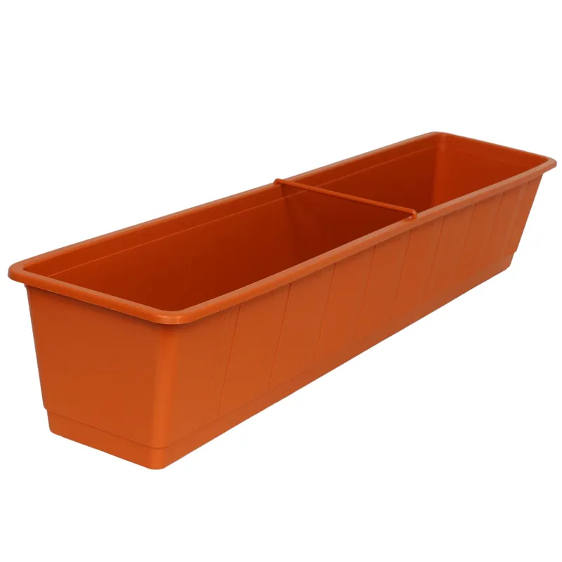 Geli Blumenkasten ‘terracotta‘ - 80 cm Preisreduziert