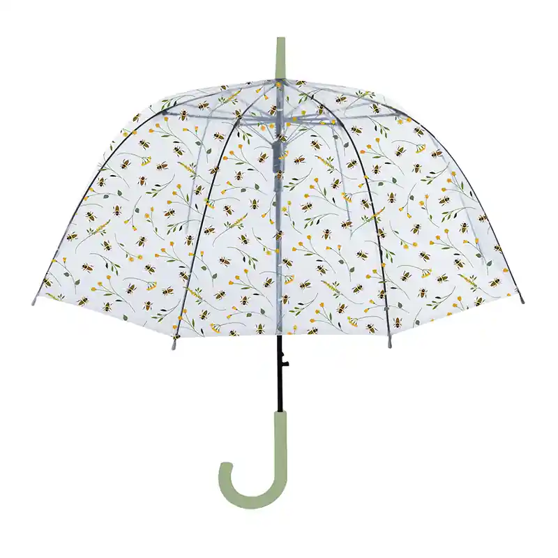 Neue Ware Transparenter Regenschirm mit Bienenmuster – stilvoller Schutz bei jedem Wetter