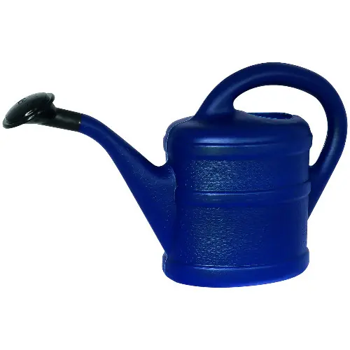 Sonderaktion Gießkanne Geli Blau 1 Liter für Zimmerpflanzen und Balkonpflanzen