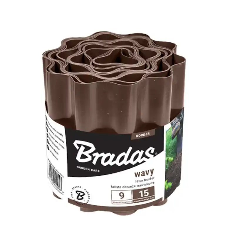Expressversand Beeteinfassung, Rasenkante, Beetumrandung braun