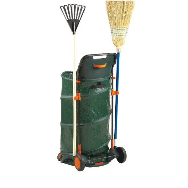 Laubsammler Laubsack Fahrbar Faltbar Gartensack Preis Gesenkt