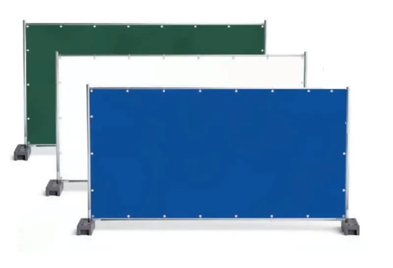 PE-Bauzaunplane 150g/m² 1,76m x 3,41m Farbe verschiedene Bestpreis