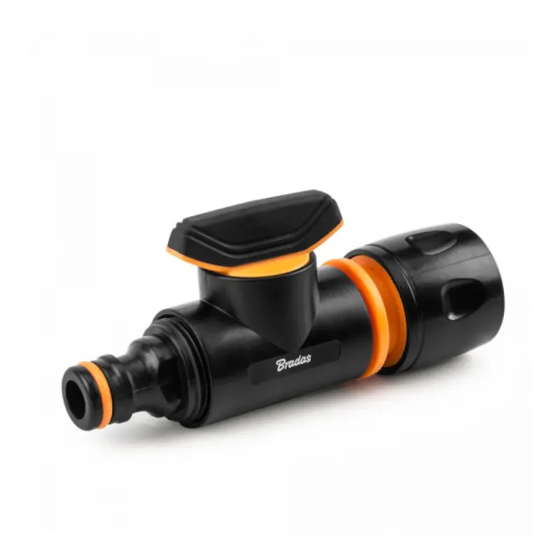 Must-Have Schlauchkupplung mit Regulier- und Absperrventil 1/2"