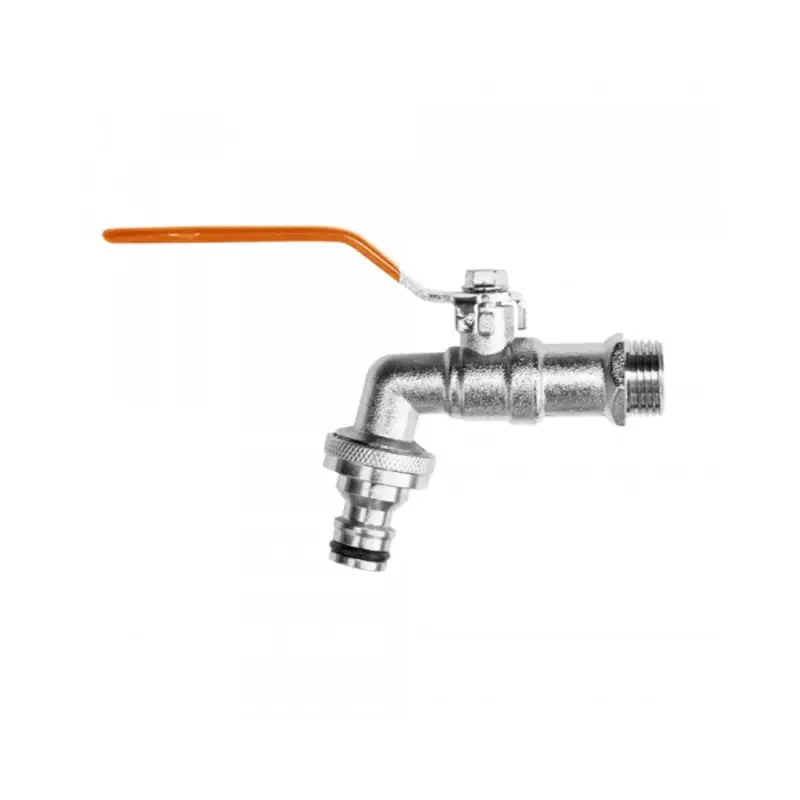 Mega-Angebot Auslaufventil mit Kugelhahn Außengewinde 3/4" oder 1/2"