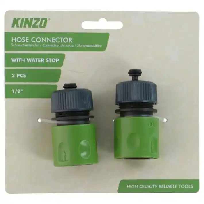 Aktuell Kinzo Schlauchverbinder Set 1/2" & 3/4" 2-teilig