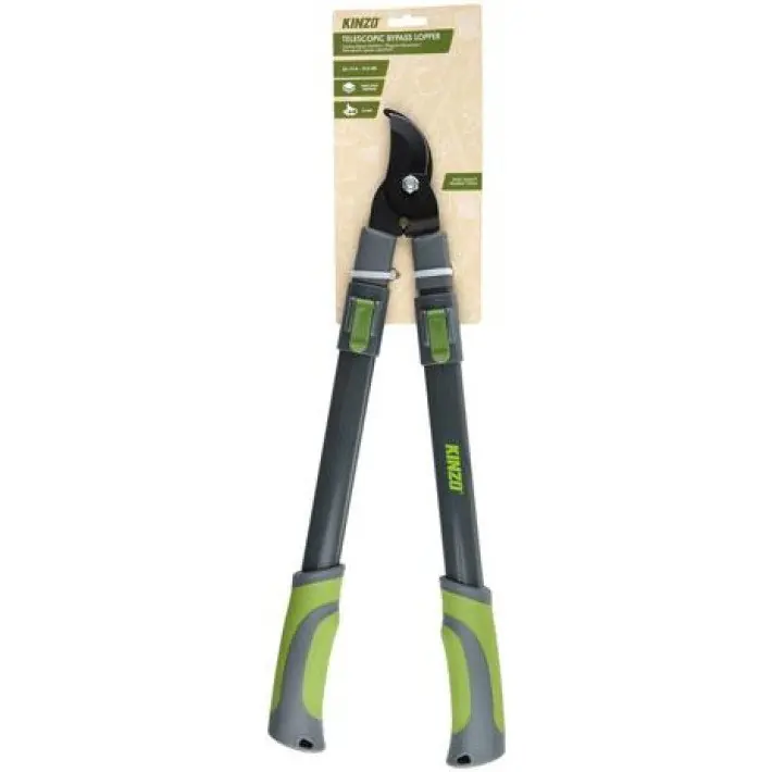 Kinzo Teleskop-Bypass-Schere 51-76 cm Präzise Gartenarbeit Sichere Zahlung