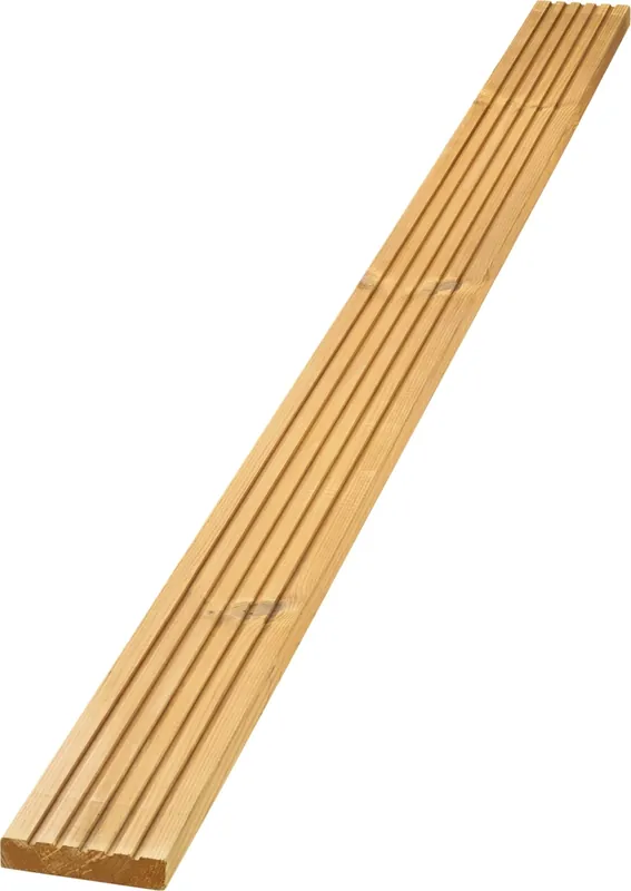 Markenware Thermoholz Terrassendiele 210×11.8cm