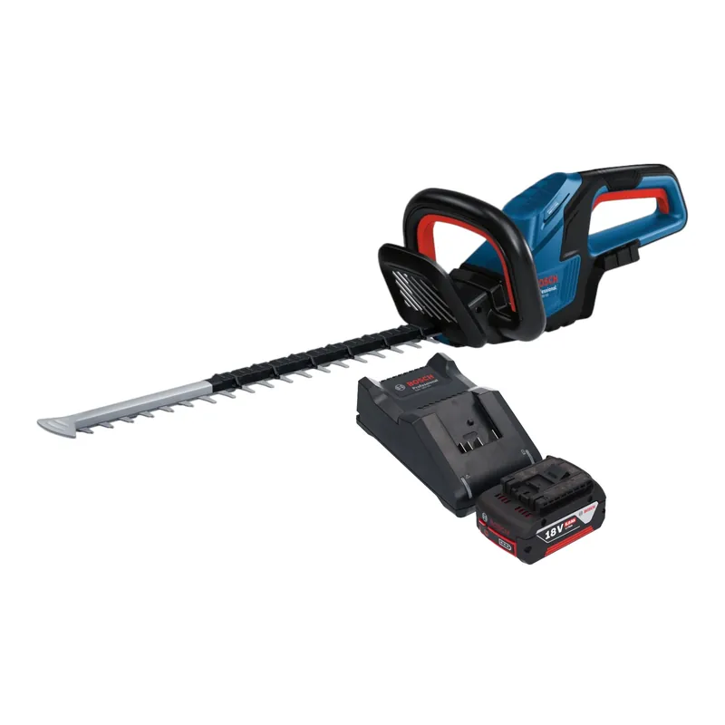 Bosch GHE 18V-50 Professional Akku Heckenschere 18 V 50 cm Brushless + 1x Akku 5,0 Ah + Ladegerät Mega-Angebot