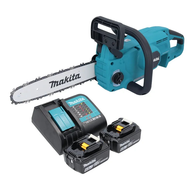 Makita DUC 307 SG2X3 Akku Kettensäge 18 V 30 cm Brushless + 2x Akku 6,0 Ah + Ladegerät Geprüft