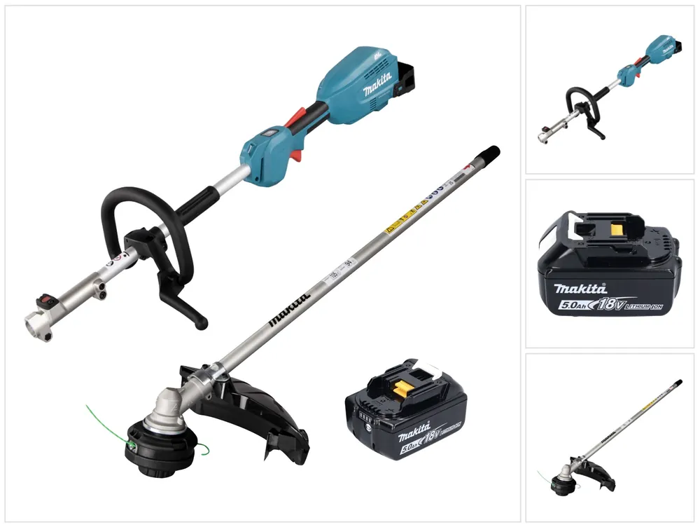 Makita DUX 18 TX1 Akku Multifunktionsantrieb 18 V Brushless + 1x Akku 5,0 Ah - ohne Ladegerät Sichere Zahlung