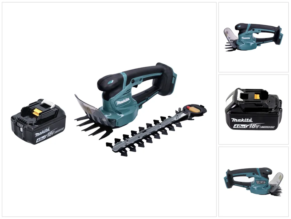 Must-Have Makita DUM 111 M1X Akku Grasschere Strauchschere 18 V + 1x Akku 4,0 Ah - ohne Ladegerät