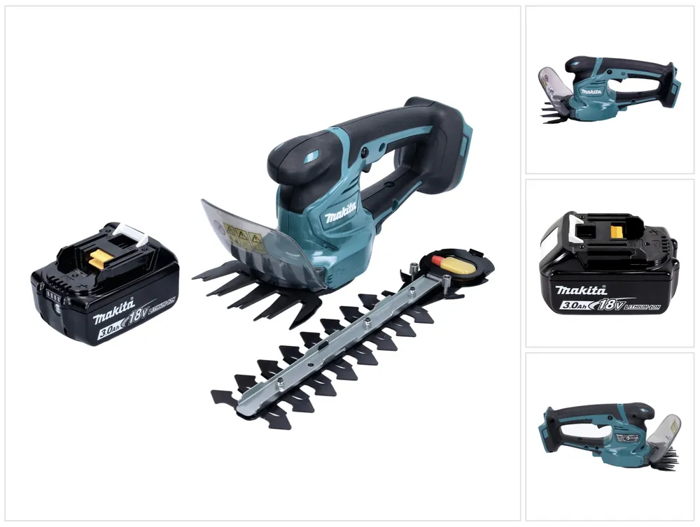 Makita DUM 111 F1X Akku Grasschere Strauchschere 18 V + 1x Akku 3,0 Ah - ohne Ladegerät Markenware