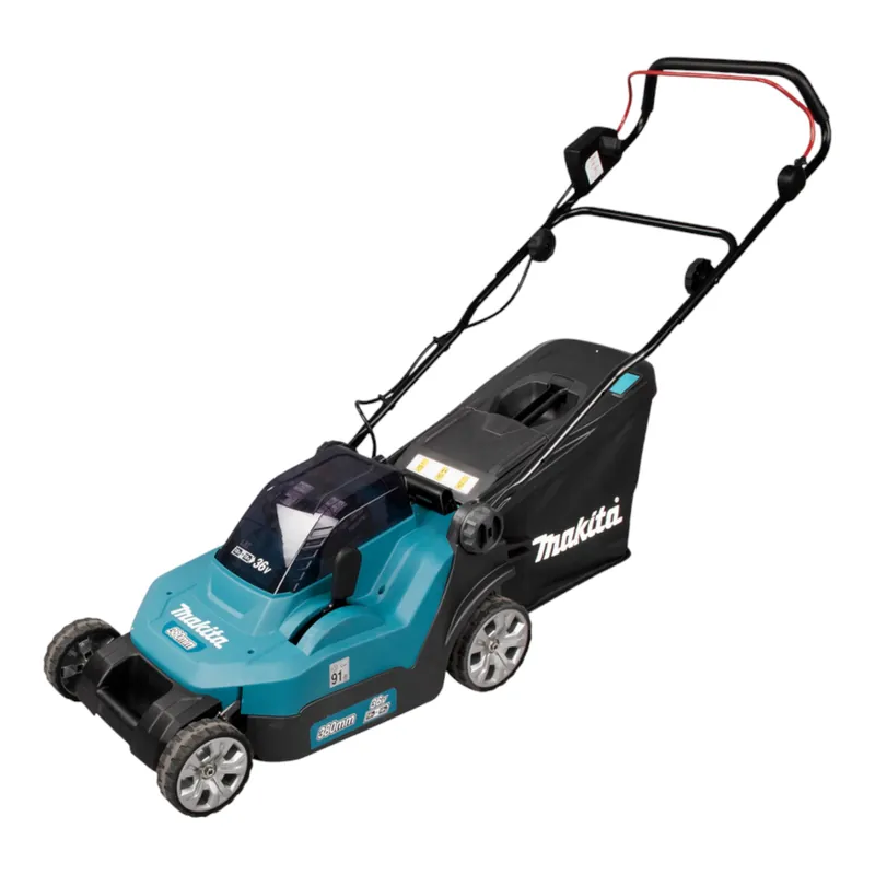 Makita DLM 382 Z Akku Rasenmäher 36 V ( 2x 18 V ) 38 cm 40 l Solo - ohne Akku, ohne Ladegerät Nur Für Kurze Zeit