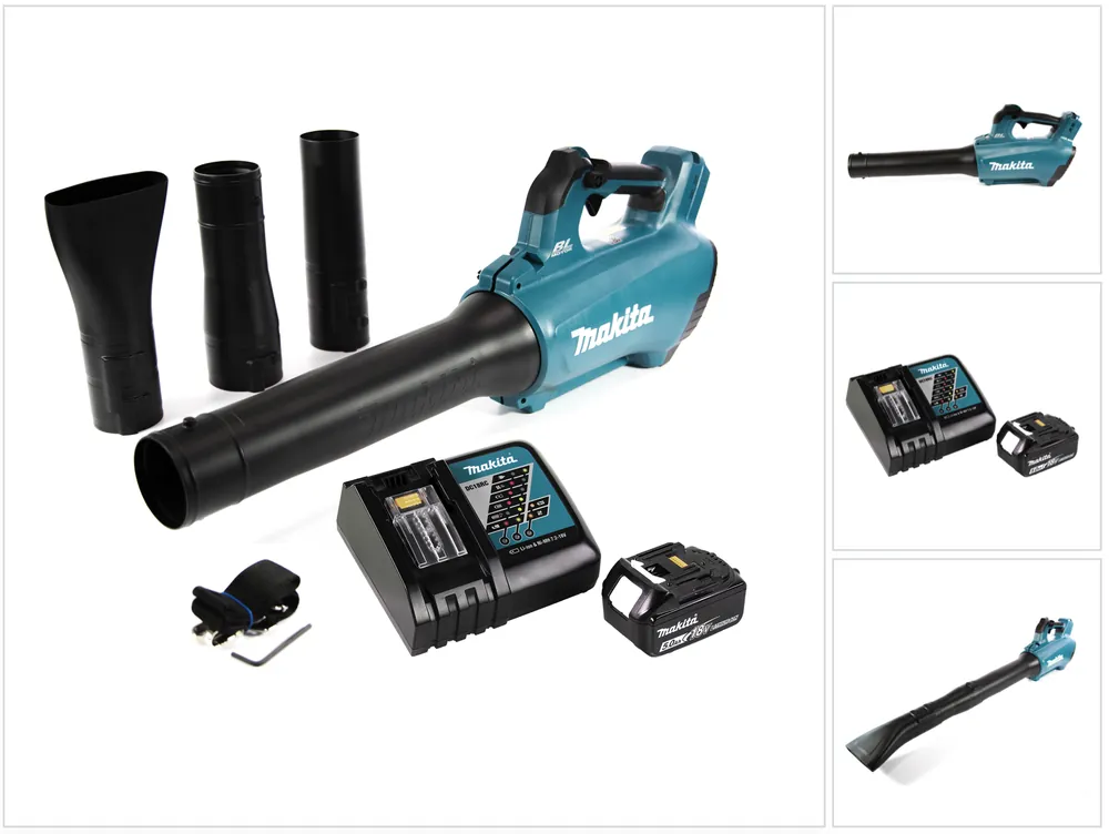 Direkt Vom Hersteller Makita DUB 184 RT1 Akku Gebläse 18 V Brushless + 1x Akku 5,0 Ah + Ladegerät