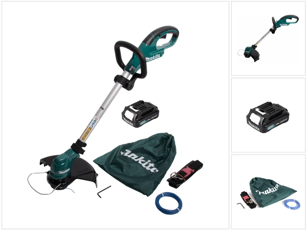 Makita UR 100 DA1 Akku Rasentrimmer 10,8V + 1x Akku 2,0Ah + 1x Fadenkopf und Zubehör - ohne Lader Neue Ware