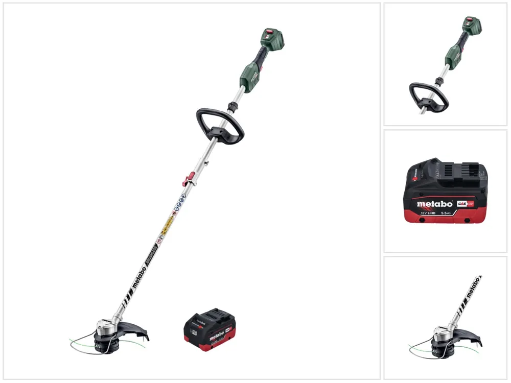 Super-Preis Metabo RTD 18 LTX BL 30 Akku Rasentrimmer 18 V 30 cm Brushless + 1x Akku 5,5 Ah - ohne Ladegerät