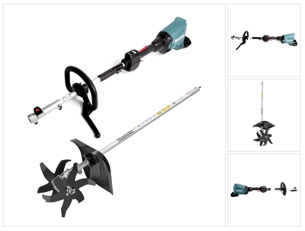 Kostenfreie Lieferung Makita DUX 60 Z Akku Multifunktionsantrieb 36V ( 2x 18V ) + KR400MP Kultivator Aufsatz Kultivierungsbreite 16 cm ( 195707-2 )