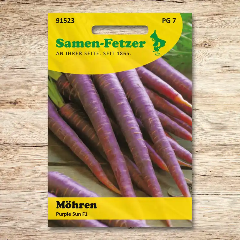 Kostenloser Rückversand Möhren Purple Sun F1
