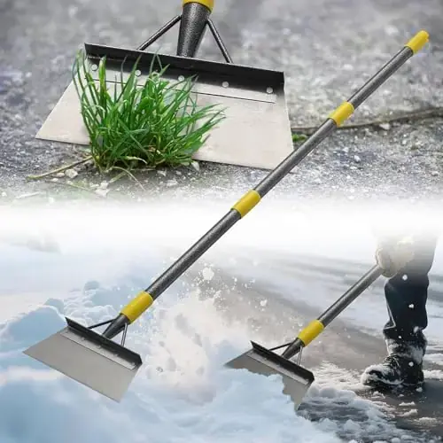 Beliebt Gartengeräte Unkraut Entferner Gerät, 163cm Schaufel Garten aus Manganstahl für Gartenbedürfnisse – Multifunktionale Gartenschaufel zum Jäten, Reinigen, Pflanzen, Düngen, Schneeschaufeln