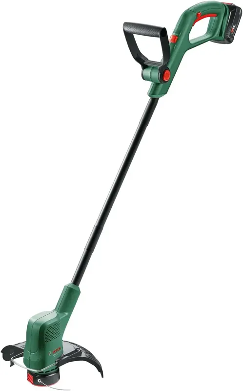 Nur Für Kurze Zeit Bosch Home and Garden 06008C1A03 Bosch Rasentrimmer EasyGrassCut 18V-230 (1x Akku 2,0 Ah, 18 Volt System, Schnittkreisdurchmesser 23 cm, im Karton) Classic Green